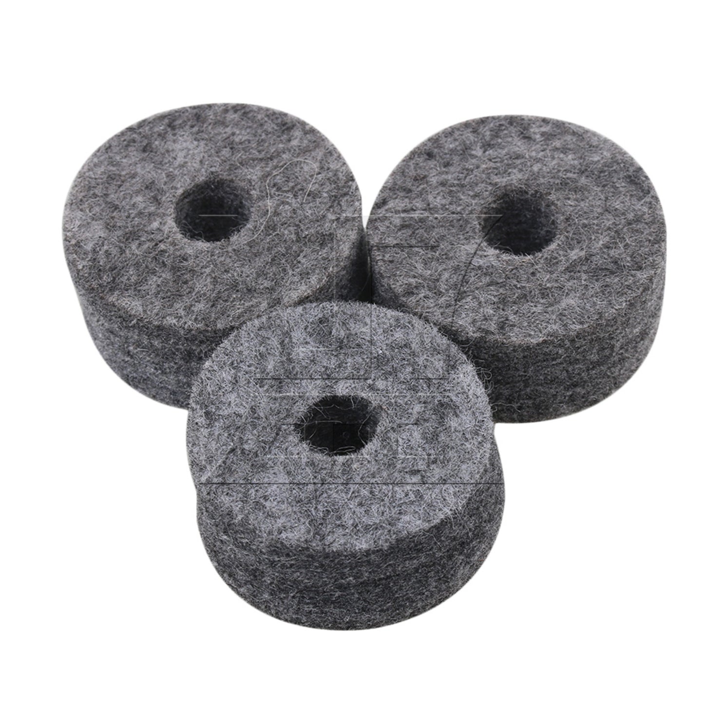 10x BQLZR 3.5x1.5cm Black Felt Washers Cymbal Stand Replacement for Drum Set