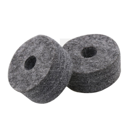 10x BQLZR 3.5x1.5cm Black Felt Washers Cymbal Stand Replacement for Drum Set