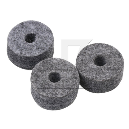 10x BQLZR 3.5x1.5cm Black Felt Washers Cymbal Stand Replacement for Drum Set
