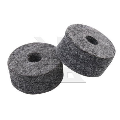 10x BQLZR 3.5x1.5cm Black Felt Washers Cymbal Stand Replacement for Drum Set