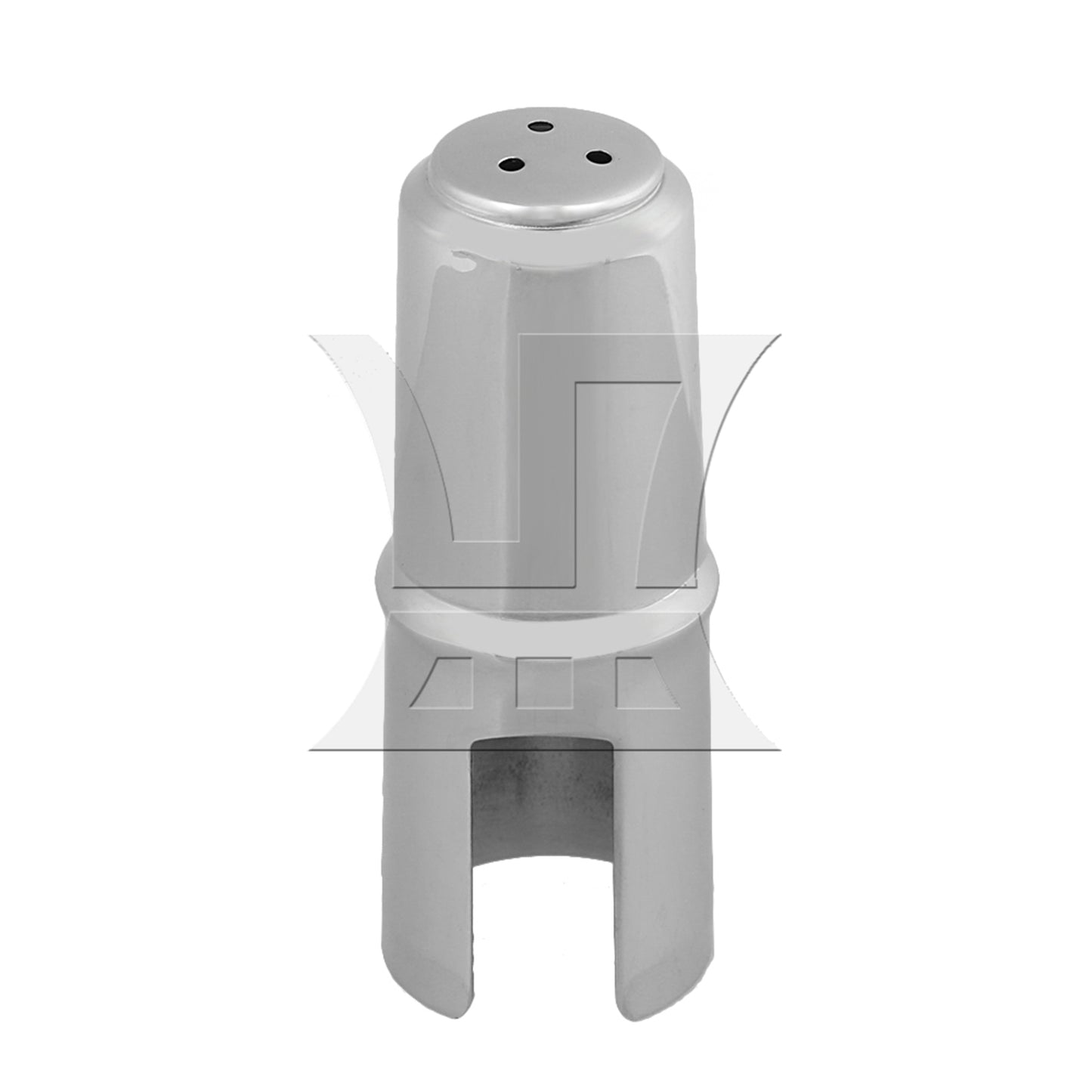 BQLZR Yibuy Tenor Saxophone Sax Mouthpiece with Square Ligature Silver 6# B-Flat