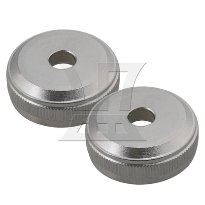 3 Pieces BQLZR Silver Color Copper Trumpet Botton Valve Piston Screw Cap