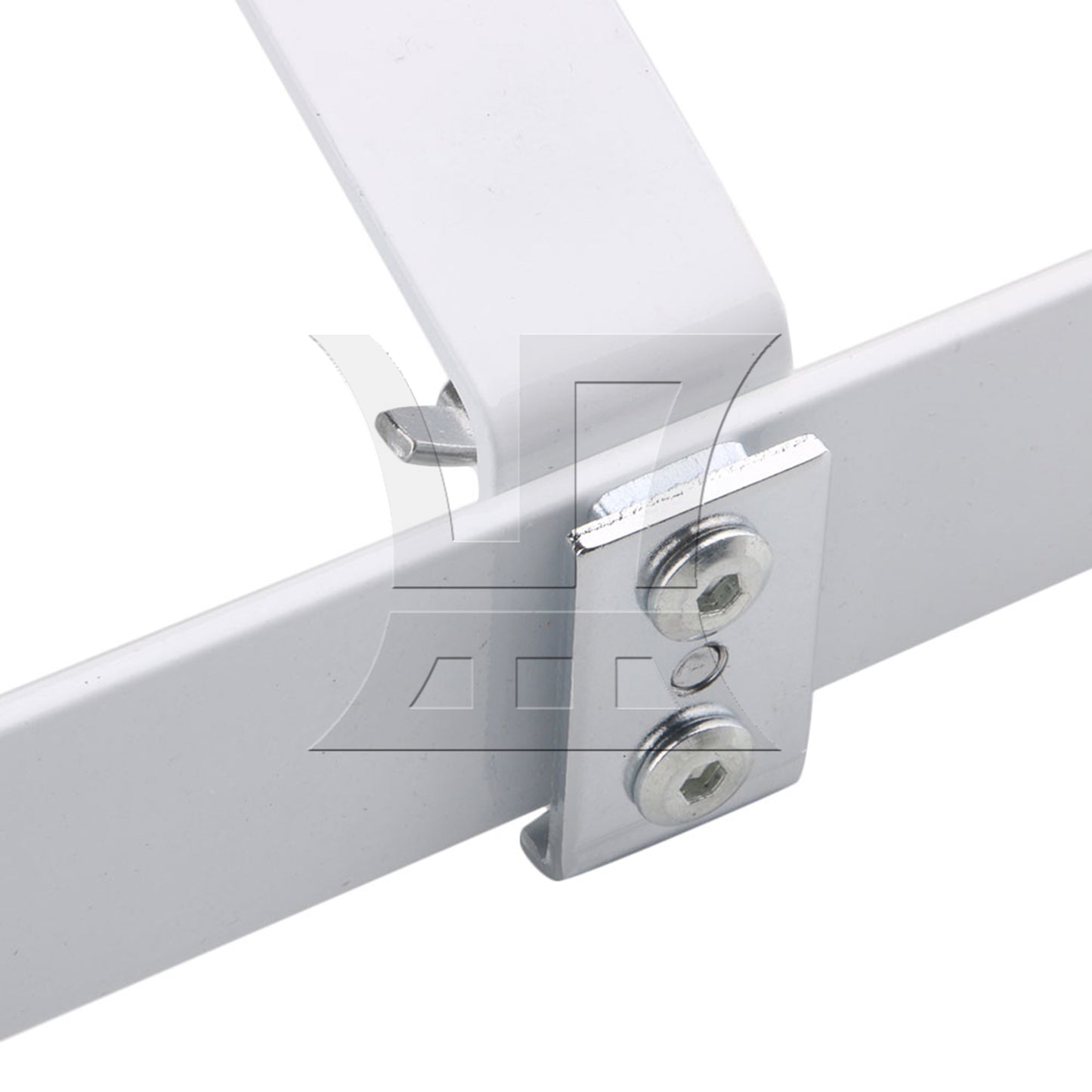 BQLZR 33x23.5cm White Steel Marching Drum Carrier Holder for 10" 12" 13" Drum
