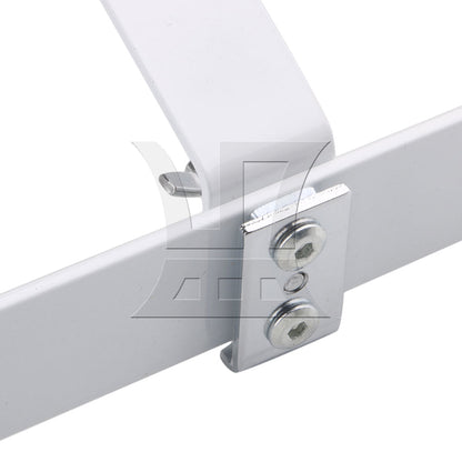 BQLZR 33x23.5cm White Steel Marching Drum Carrier Holder for 10" 12" 13" Drum