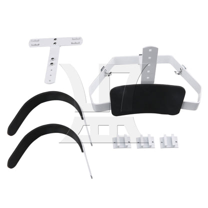 BQLZR 33x23.5cm White Steel Marching Drum Carrier Holder for 10" 12" 13" Drum