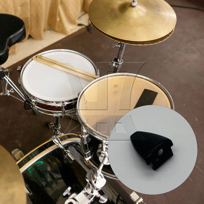 BQLZR 10 x Black Iron Triangle Shape Drum Claw Hook without Tension Rods