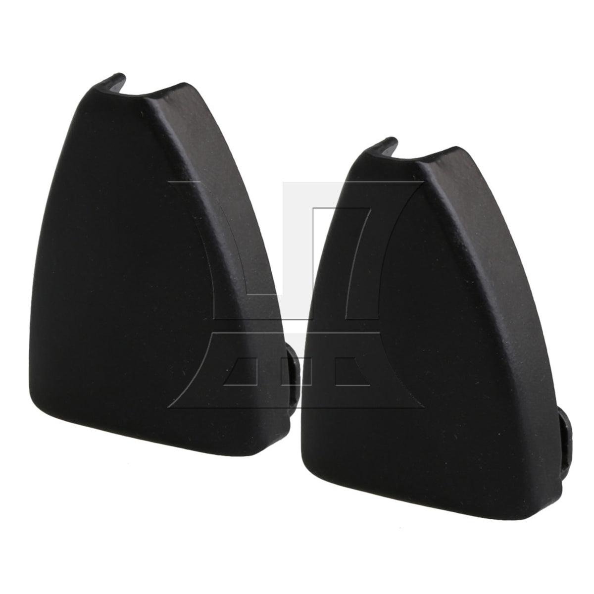 BQLZR 10 x Black Iron Triangle Shape Drum Claw Hook without Tension Rods