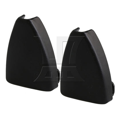 BQLZR 10 x Black Iron Triangle Shape Drum Claw Hook without Tension Rods