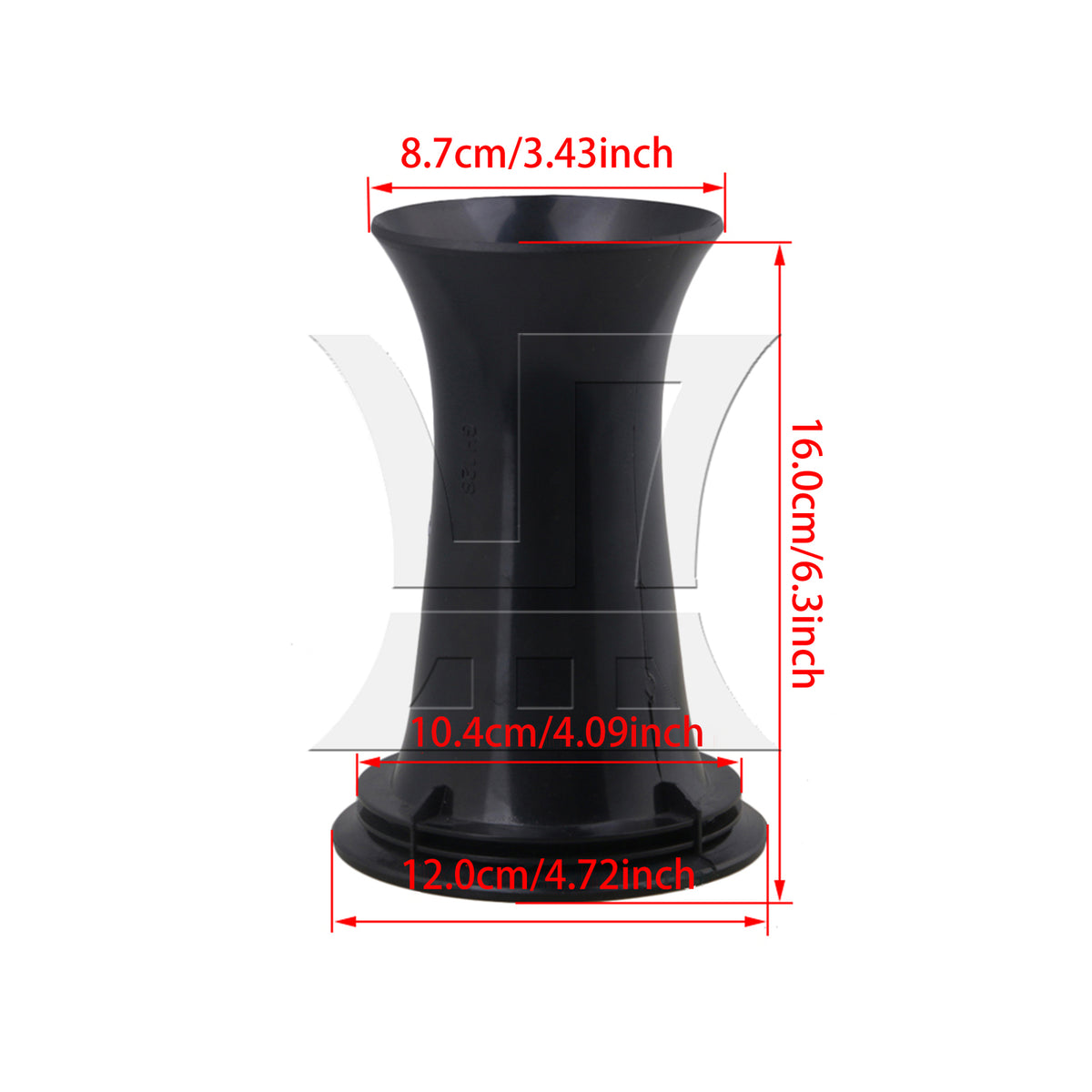 BQLZR 160mm Total Length Plastic Speaker Port Bass Reflex Tube