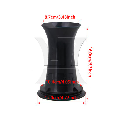 BQLZR 160mm Total Length Plastic Speaker Port Bass Reflex Tube