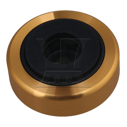 BQLZR  Gold Aluminum Plastic Isolation Feet Pad for Audio Speakers 3x1.1cm