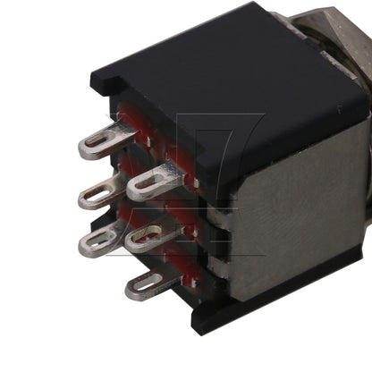 BQLZR 2pcs 6 Solder Pins Guitar Effects Pedal Stomp Box Foot Switch with Lock