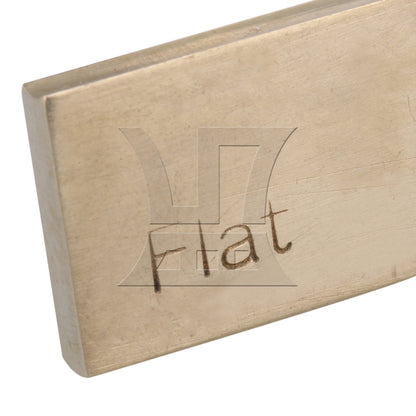 Gold Handheld Brass Guitar Fret Press Insert for Guitar Maker 6.3x1.35CM