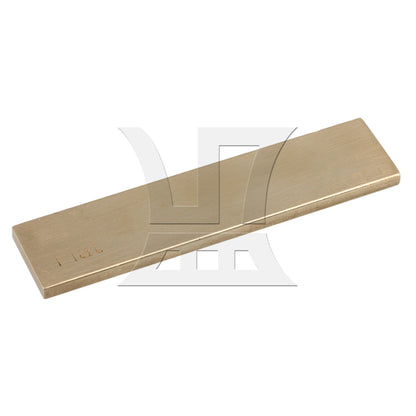 Gold Handheld Brass Guitar Fret Press Insert for Guitar Maker 6.3x1.35CM
