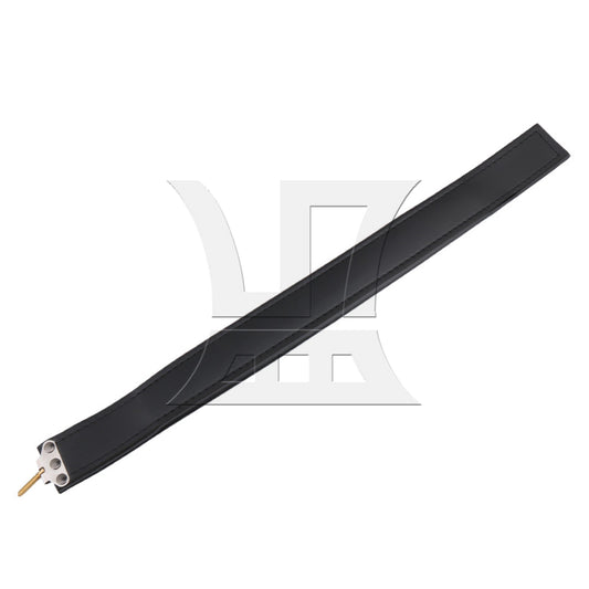 59.5x4.2x0.6cm Black Leather Padded Left-handed Straps for 120 Accordion Bass