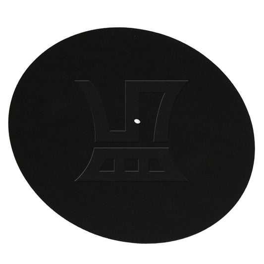 Black Turntable Slipmat Disc Record Player DJ Vinyl Replacemat Pad Felt