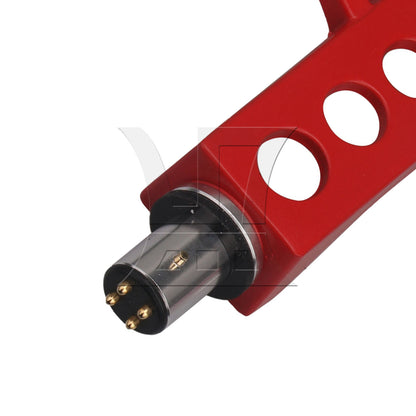 Turntable Cartridge H-4 Headshell with Headshell Wire for Phonograph Red