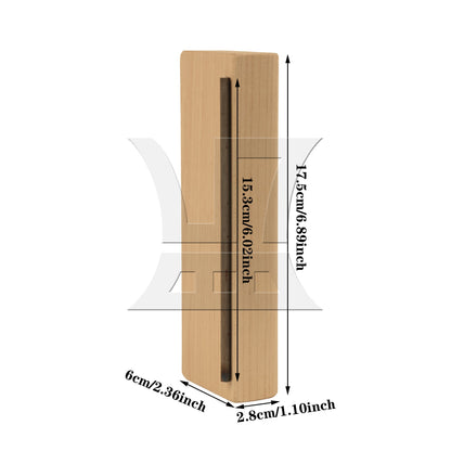 Guitar Fret File Set with Wooden Handles Rasp for Guitars Frets Grinding