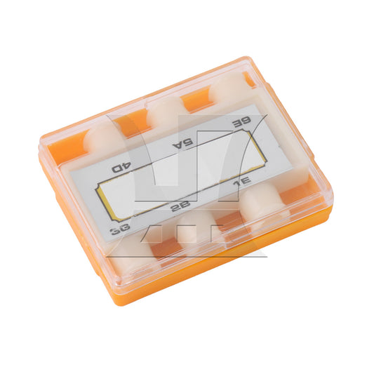 6 Tones Plastic Guitar Pitch Pipe Tuner for Guitar String Tuning E-A-D-G-B-E