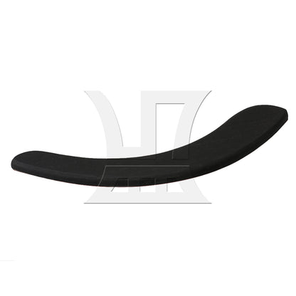 BQLZR Solid Ebony Wood Guitar Armrest Part for Acoustic Guitar Black 20cm Length