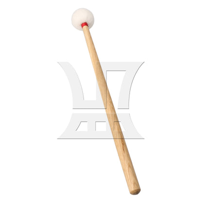 2Pieces Timpani Mallets Middle-hard Style Mallets Felt Heads Wood Handle