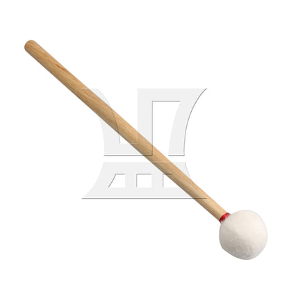 2Pieces Timpani Mallets Middle-hard Style Mallets Felt Heads Wood Handle