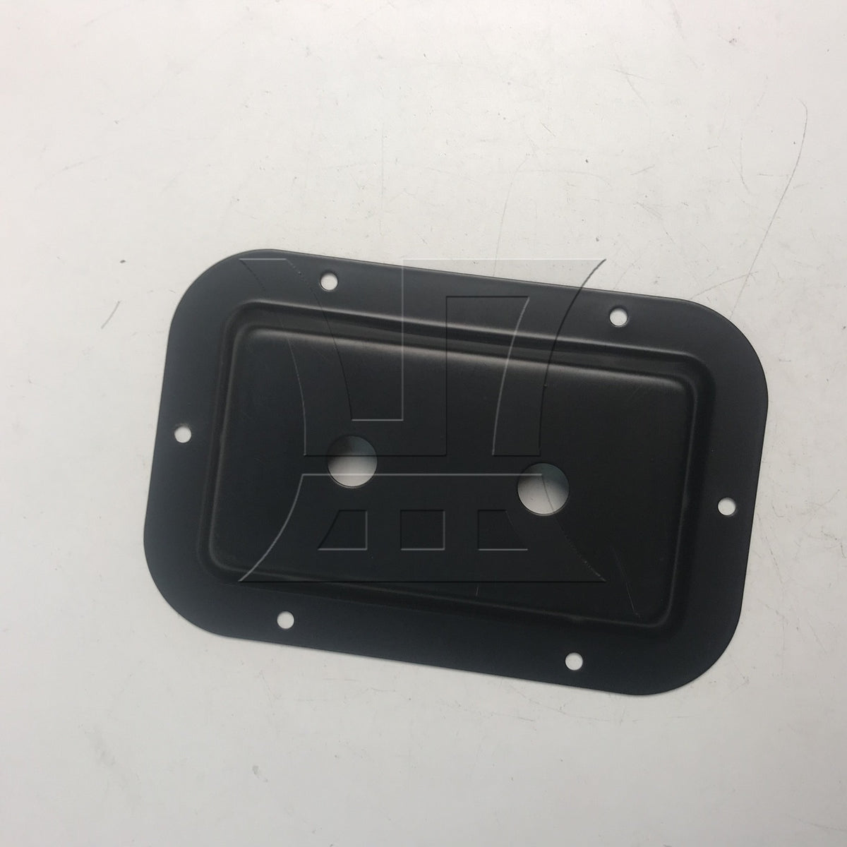 BQLZR Black Steel Jack Plate & 1/4" Connectors for Speakers Monitor Cabinets