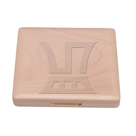 BQLZR Solid Wooden Saxophone Reeds Storage Box for 5 Oboe Reeds Storage Case Only