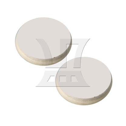 17PCS White Clarinet Sound Hole Pads Mats for Woodwind Instrument Parts