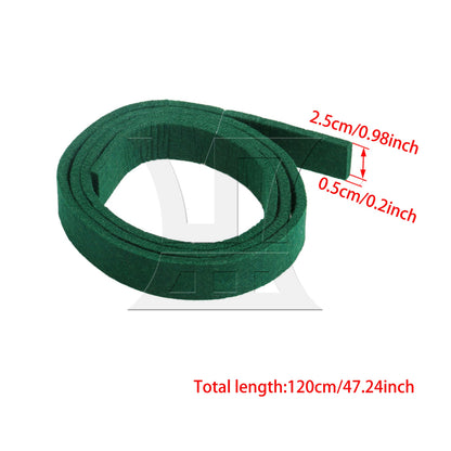1.2m Long Piano Spring Rail Felt Strip for Musical Lightweight Applications