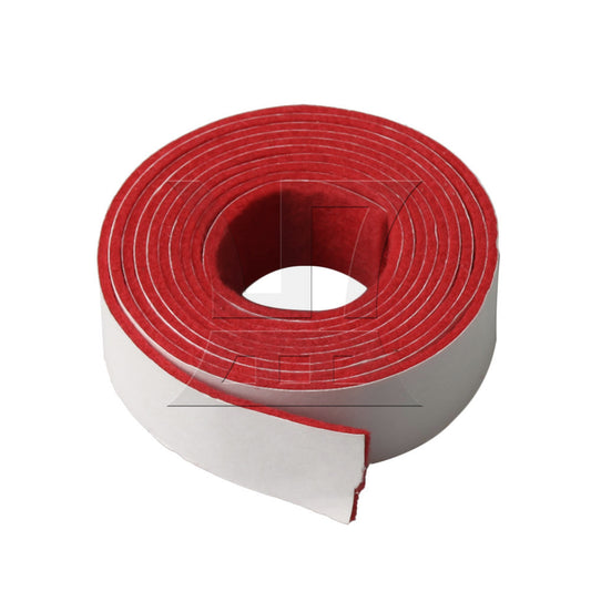 1.3m Long Red Piano Spring Rail Felt Strip for Musical Lightweight Application