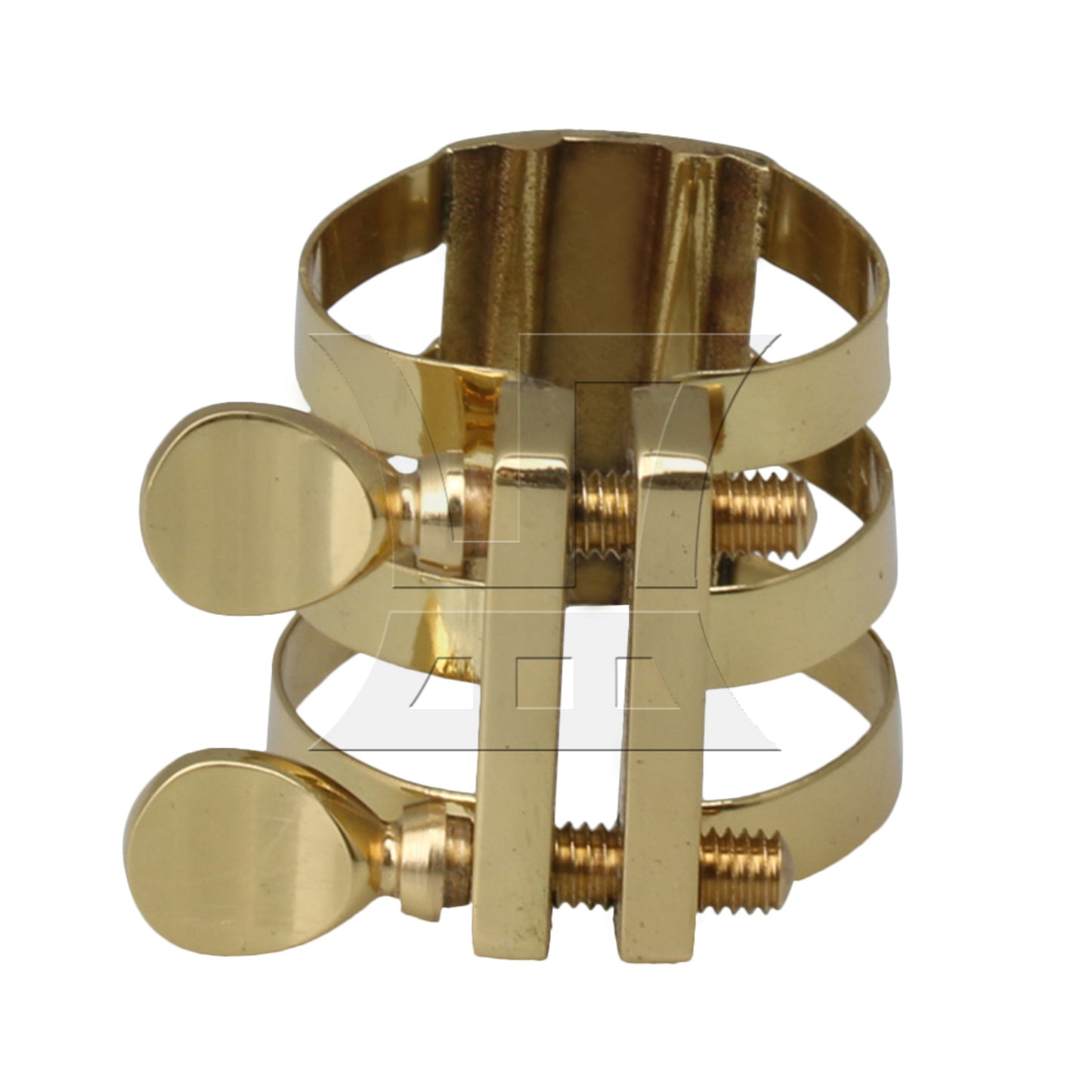 BQLZR 40x25x25mm Alto Saxophone Mouthpiece Ligature Suitable for Wooden Mouthpieces