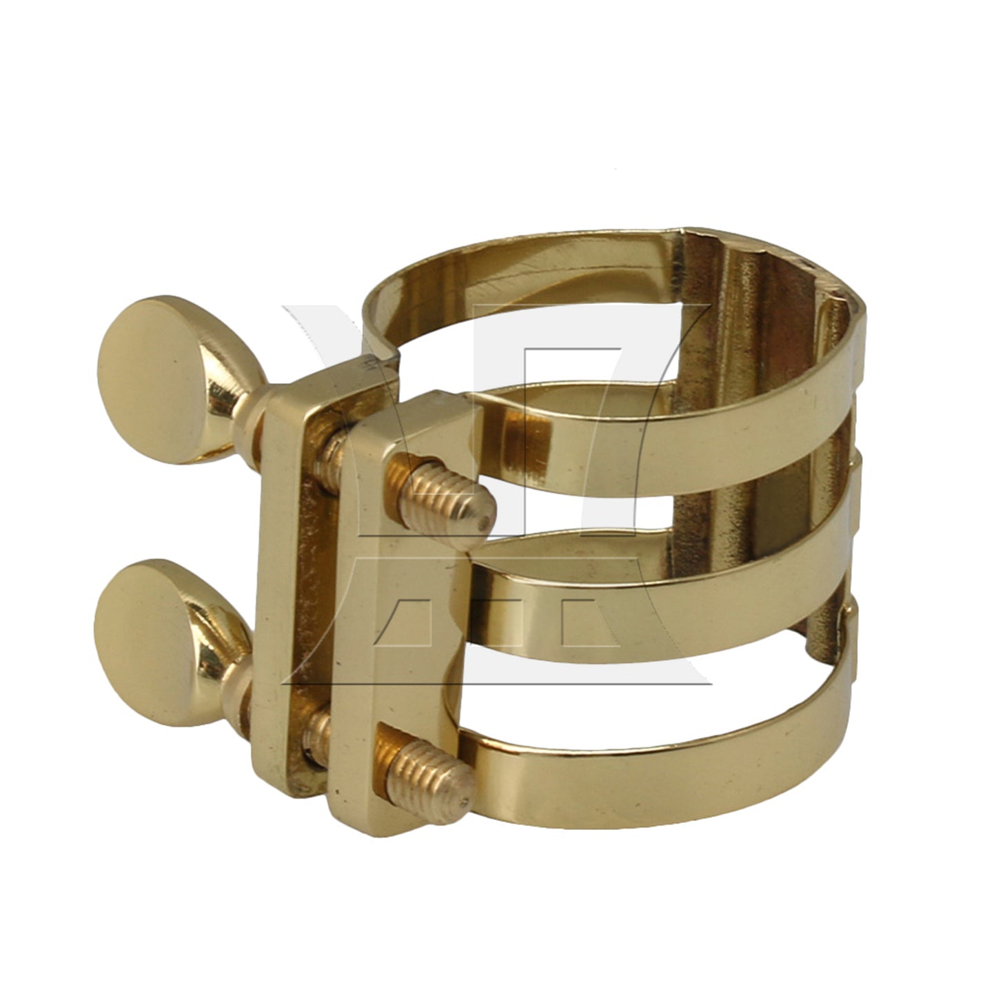 BQLZR 40x25x25mm Alto Saxophone Mouthpiece Ligature Suitable for Wooden Mouthpieces
