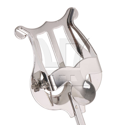BQLZR Alto Tenor Sax Music Lyre Sax Lyre Clamp on Holder for Saxophone Accessory