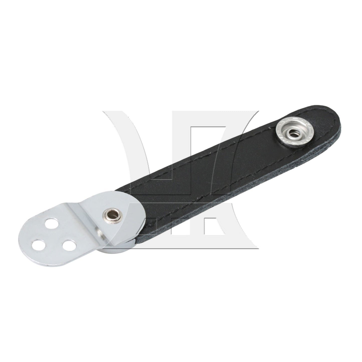 7.8cm Hole Spacing PU Bellows Straps with 4 Buckle for Accordion Fixation