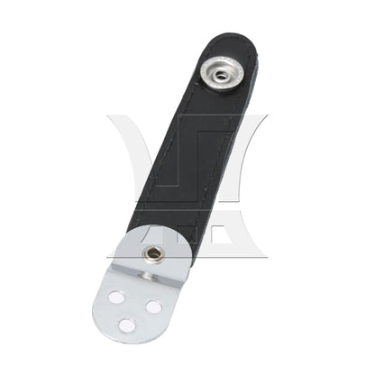 7.8cm Hole Spacing PU Bellows Straps with 4 Buckle for Accordion Fixation