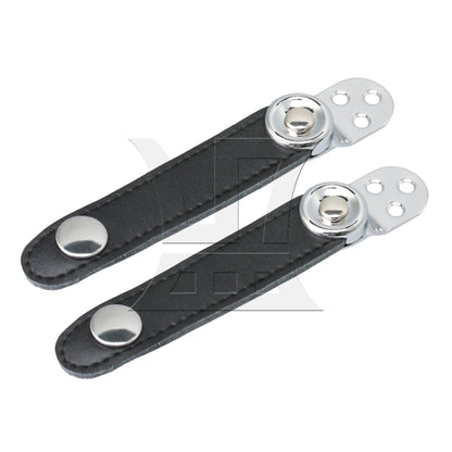 7.8cm Hole Spacing PU Bellows Straps with 4 Buckle for Accordion Fixation