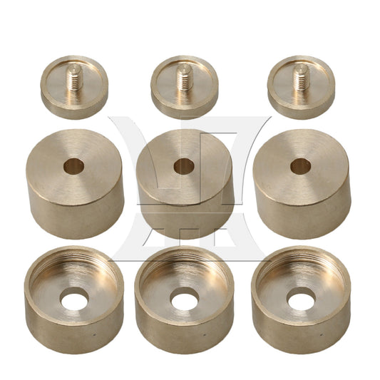 3 Pair 23mm/18mm Dia Trumpet Valve Finger Buttons Caps Trumpet Parts Accessory