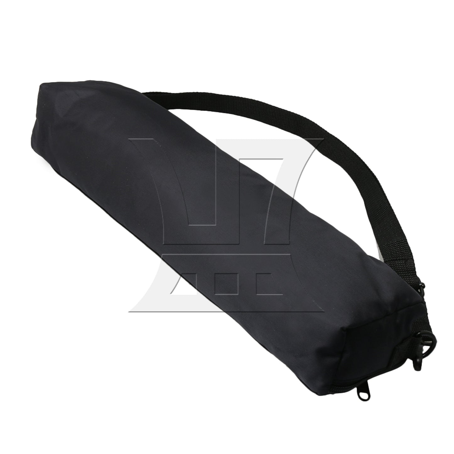 BQLZR 13x6x41cm Portable Canvas 16 Hole Flute Soft Case Handbag Gig Bag Black
