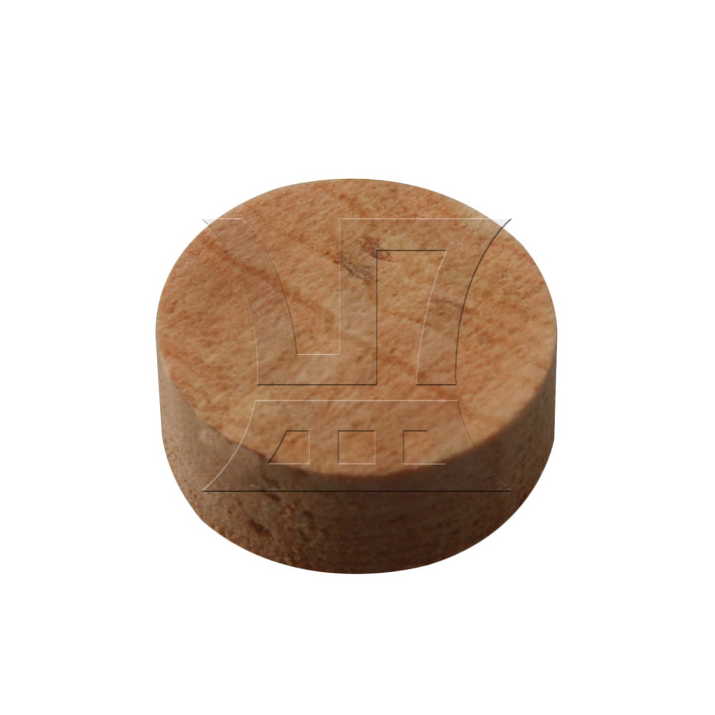 BQLZR  Waterkey Water Key Trumpet Drain Valve Cork Pad 4mm Thick for Trumpet