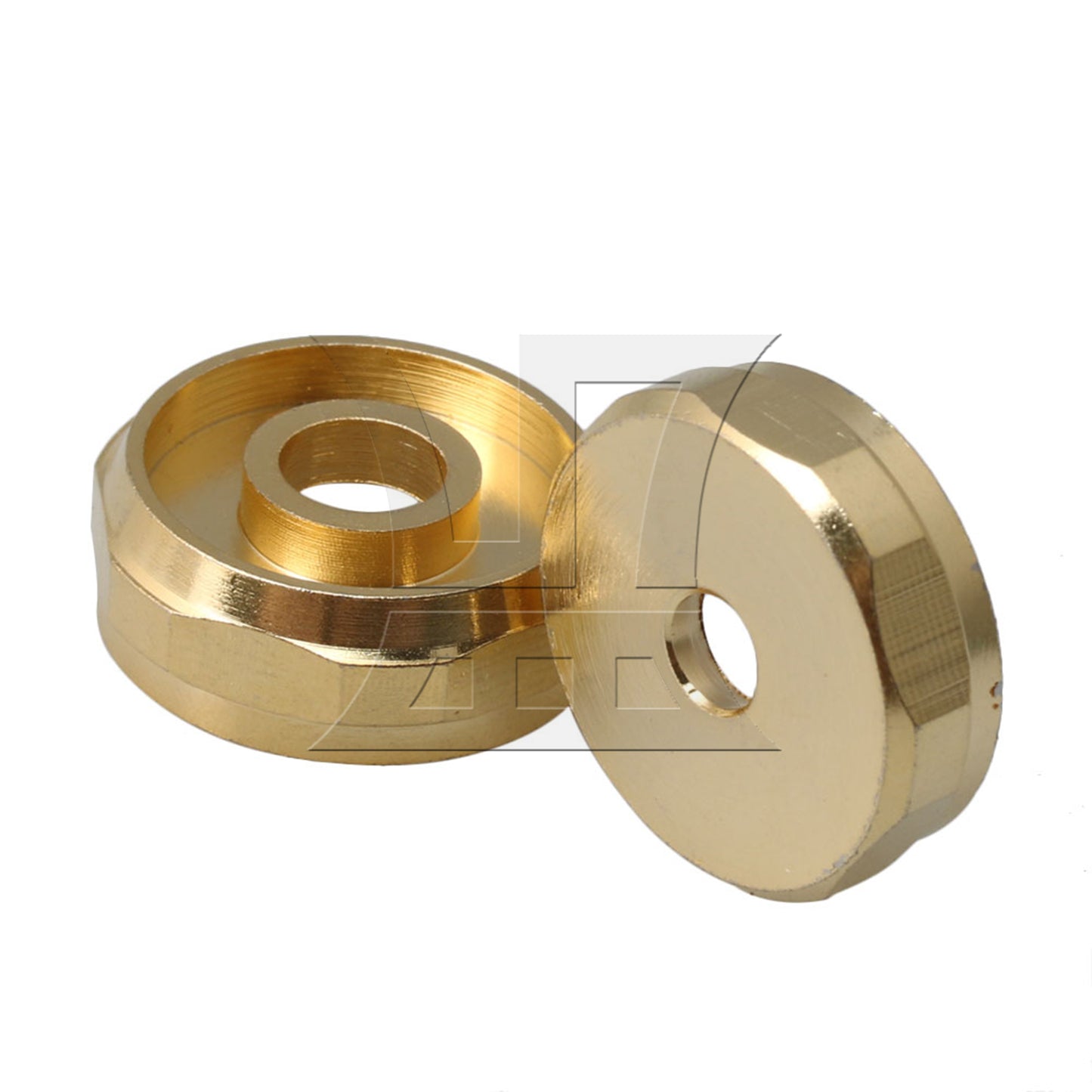 BQLZR 3x Trumpets Abalone Shell Finger Buttons Top Bottom Valve Caps Connecting Rods
