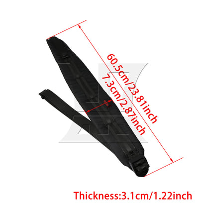 120 Bass Large Adjustable Permeability Thick Mesh Accordian Strap