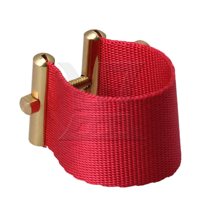 Tenor Saxophone Ligatures Fastener Sax Bakelite Mouthpiece Clips Clamp Red