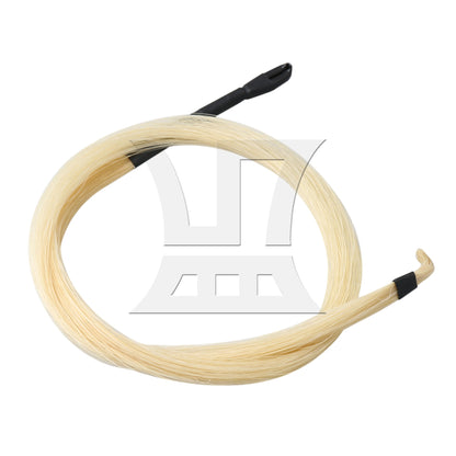 800mm Length Horsetail Hair Material White Erhu Bowstring for Erhu Violin