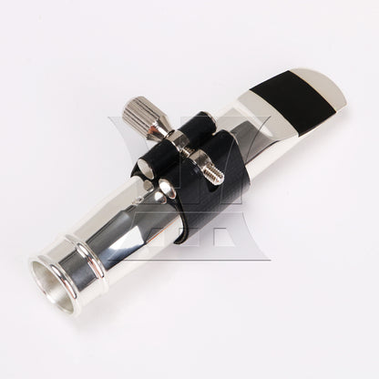 BQLZR 9# Jazz Tenor Saxophone Mouthpiece PU Leather Ligature Fastener Cap