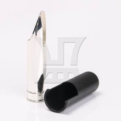 BQLZR 9# Jazz Tenor Saxophone Mouthpiece PU Leather Ligature Fastener Cap