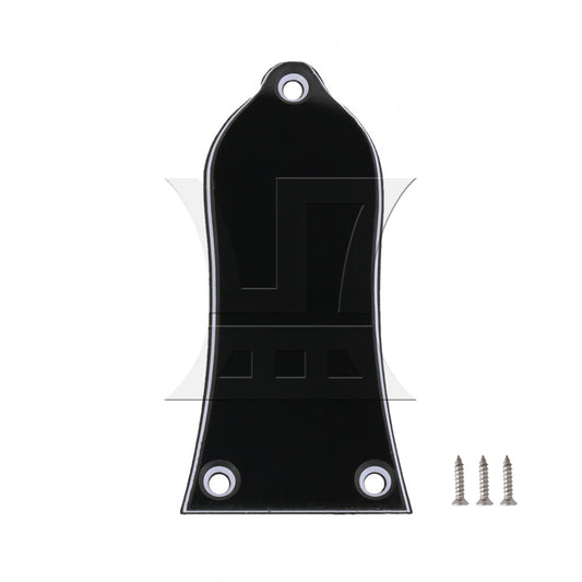 3 Holes 3Ply Bell Shape Electric Guitar Truss Rod Cover Plate HA-1005