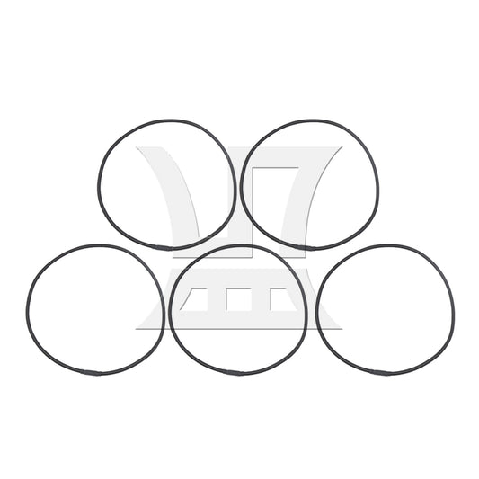5pcs Black Ring Elastic Bands Replacement for Shock Mount Holder Clip