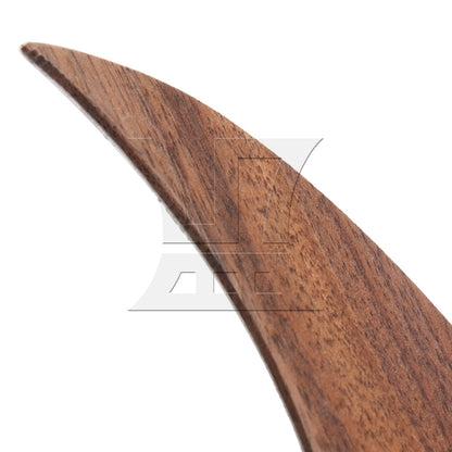 BQLZR Ebony Wood Pickguard Scratch Plate Replacement for 40/41" Folk Acoustic Guitar