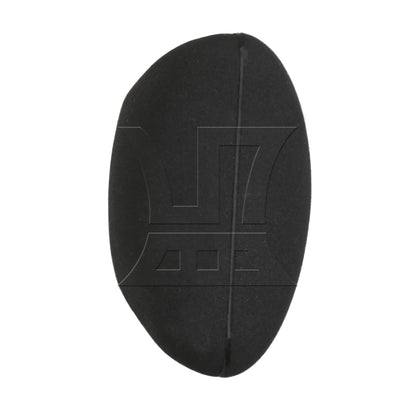 4.1x2.4cm Black Rubber Thumb Rest Cushion Flute Finger Rest Pad